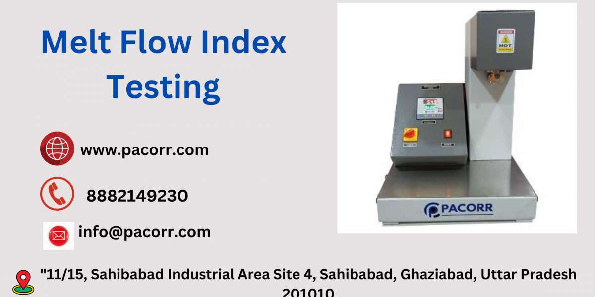 Innovative Solutions for Plastic Quality Control: Exploring the Capabilities of the Melt Flow Index Tester